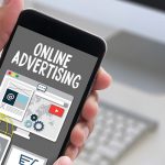Online Advertising Man Working On Laptop , Online Advertising We
